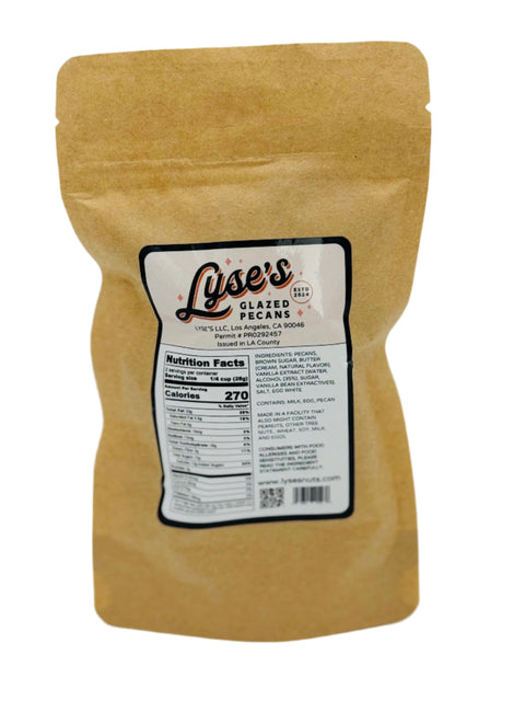 Glazed Pecans - 2 oz (case of 6 bags)