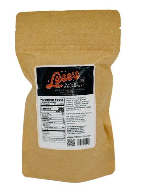 Glazed Walnuts - 2 oz (Case of 6 bags)