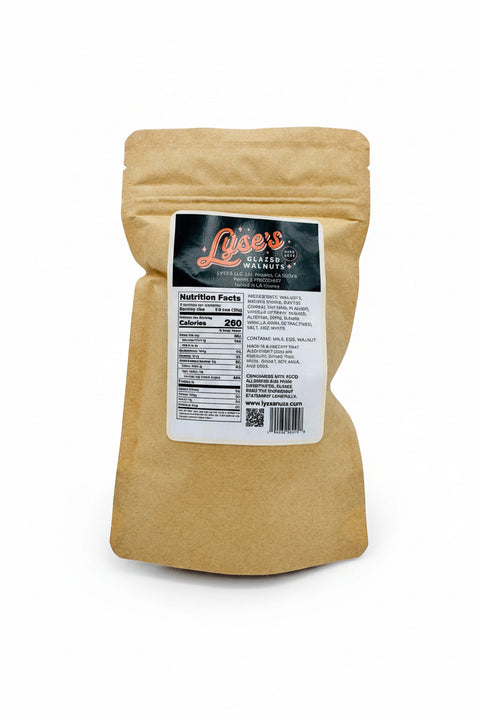 Glazed Variety Pack - 2 oz (3 Glazed Pecans and 3 Glazed Walnuts)