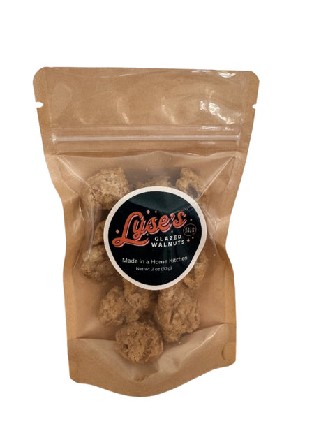 Glazed Walnuts - 2 oz (Case of 6 bags)