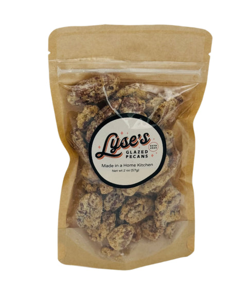 Glazed Variety Pack - 2 oz (case of 3 Glazed Pecans and 3 Glazed Walnuts)